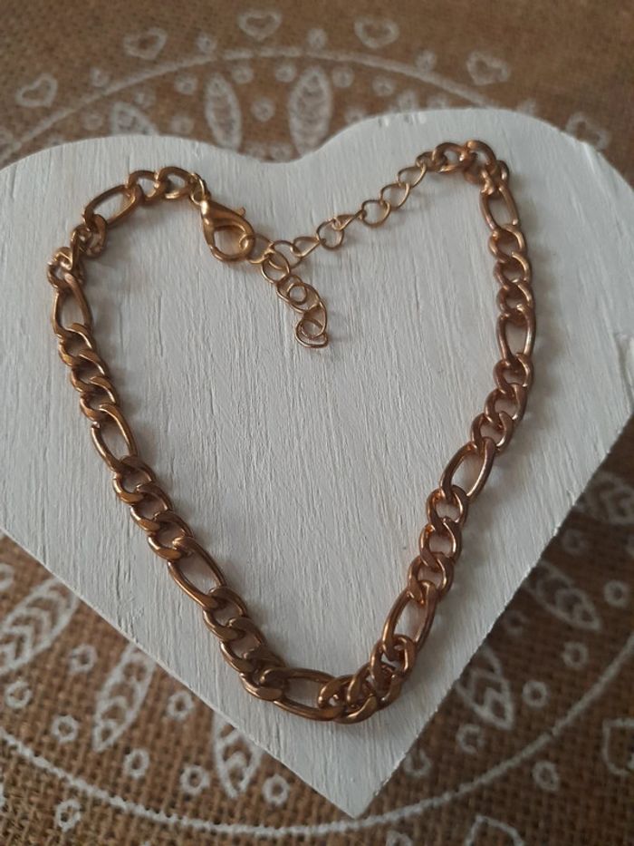 Bracelets de chevilles cuivré - photo numéro 3