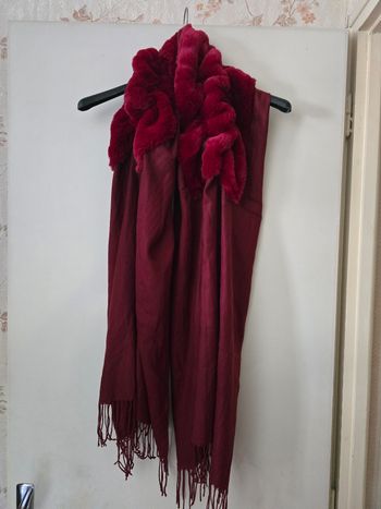 Écharpe bordeaux