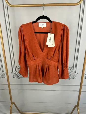 Blouse Brique Ba&sh 2025 T.1 / S neuve