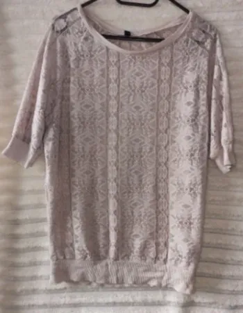 Haut en transparence femme