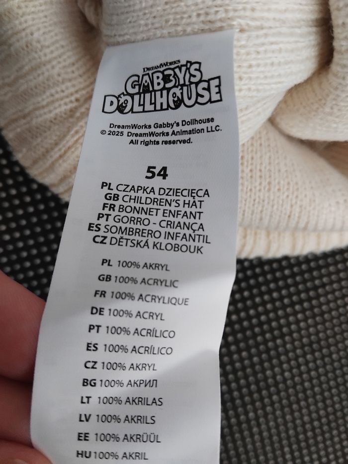 Bonnet  Gabby’s Dollhouse, neuf avec étiquettes, taille 54 - photo numéro 2