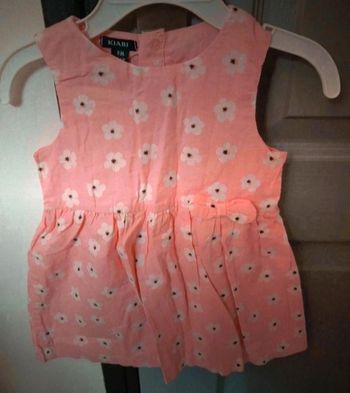 Robe fille Kiabi 9 mois neuve