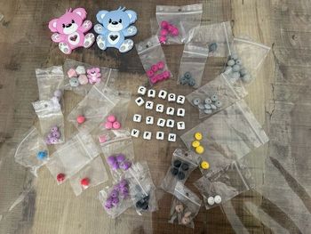 Lot perles en silicones