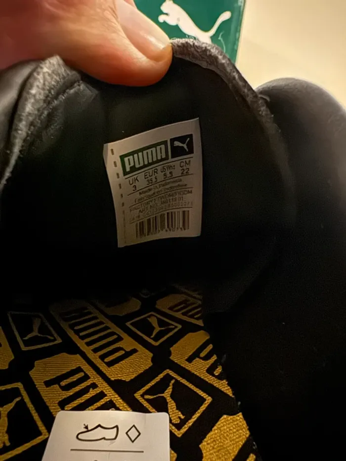 Puma baskets Bow Patent Wn’s noir taille 35,5 neuves - photo numéro 8