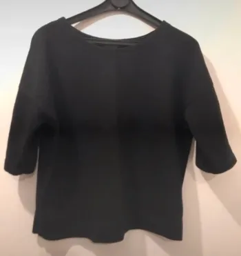 Haut femme News look noir taille 10