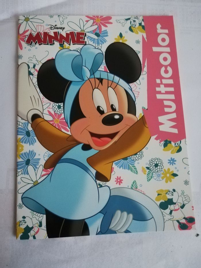 Livre coloriage minnie