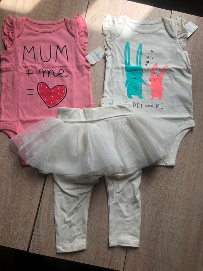 Ensemble fille 6-12 mois Gap