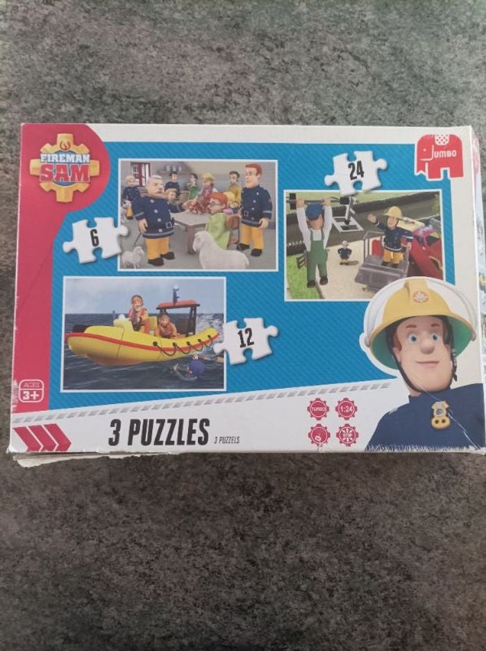 Puzzle sam le pompier