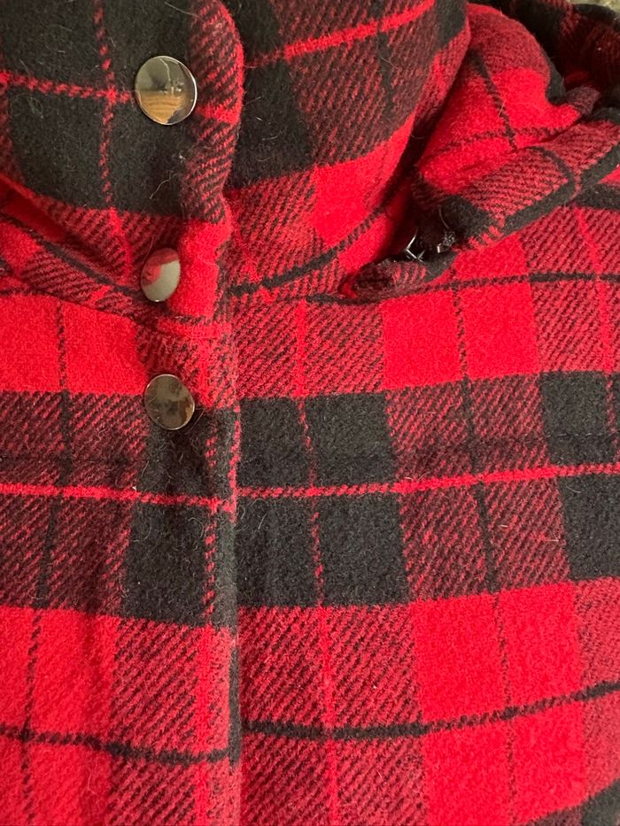 Veste d’hiver rouge et noir - photo numéro 3