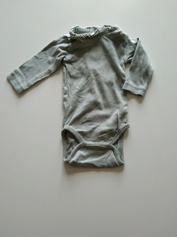 bodie body kaki vert DPAM fille 1 mois