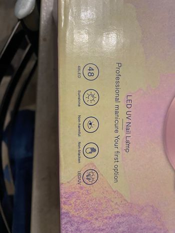 Lampe uv/led pour les ongles