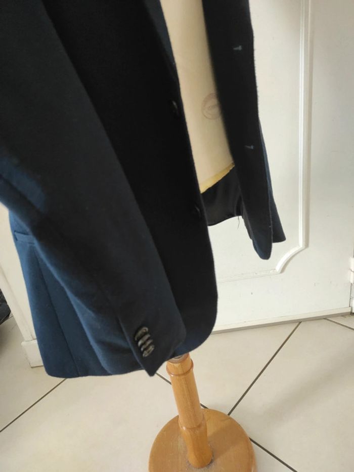 Veste blazer costume bleu marine Zara man - photo numéro 2