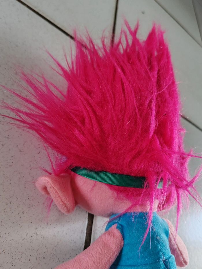 Peluche troll rose - photo numéro 7