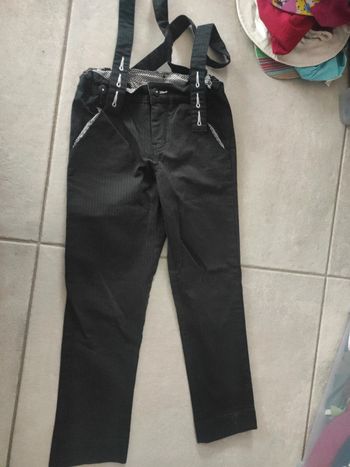 Pantalon à bretelles ooxoo 6ans