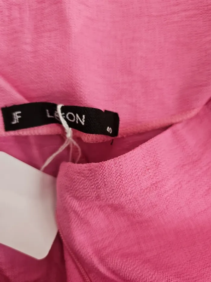 Pantalon rose fushia clair JF Lefon Taille 40 Neuf - photo numéro 4