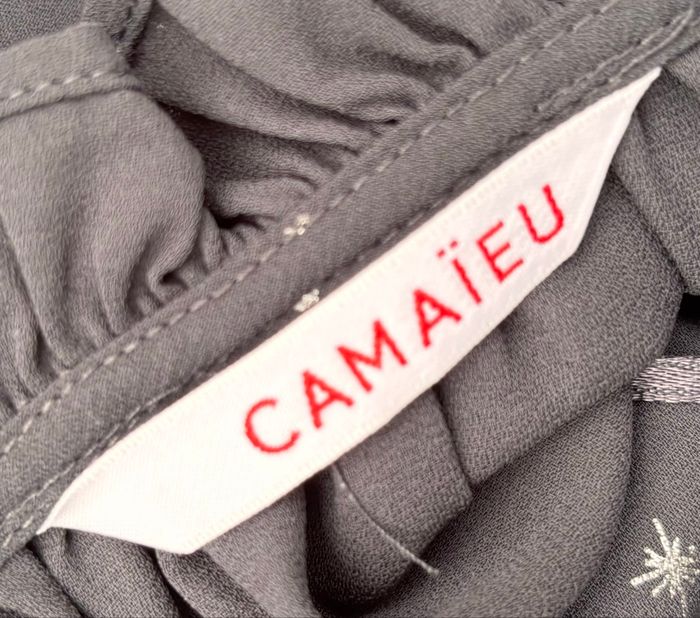 💫Blouse manches longues motif astral – Taille 38 – Camaïeu - photo numéro 5