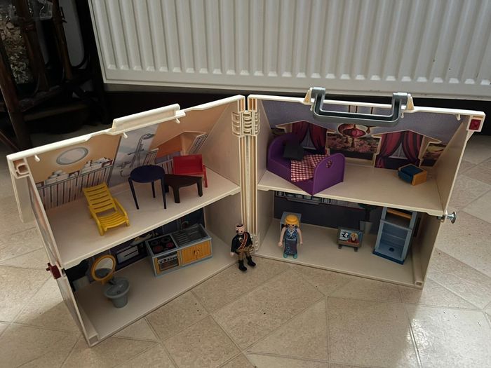Maison Playmobils transportable - photo numéro 3