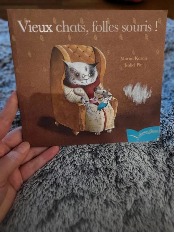 Livre Vieux chats, folles souris !