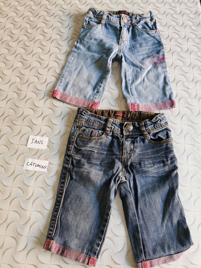 Lot de shorts en jean catimini 5 ans