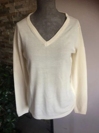 Pull écru 38