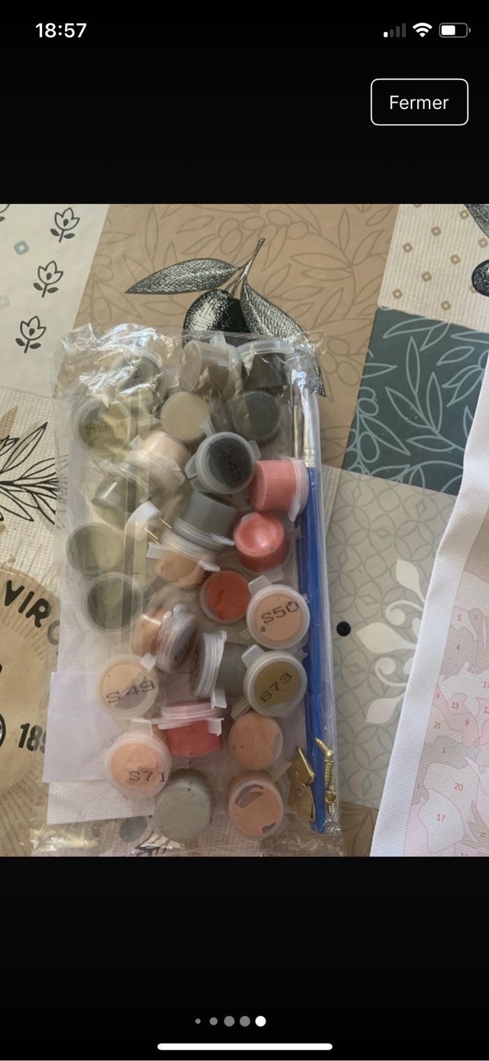 Kit complet de peinture par numéro - Neuf - photo numéro 7