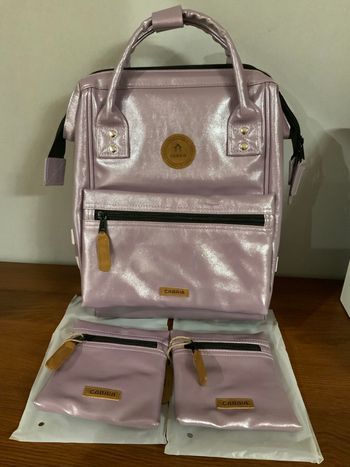 Lot sac à dos adventurer taille Small + 2 pochettes latérales -Cabaïa