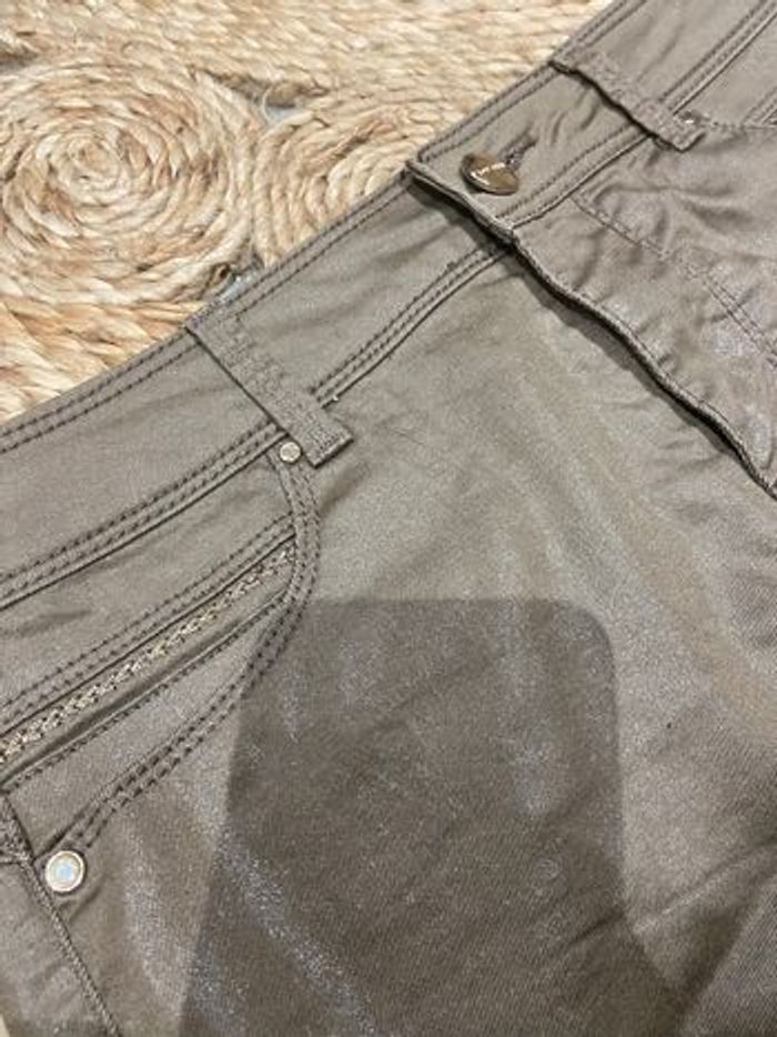 Jupe taille 34 cache cache marron - photo numéro 4