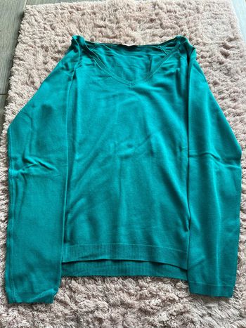 Pull colle V taille S Camaïeu