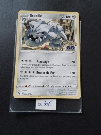 Carte Pokémon Steelix 44/078