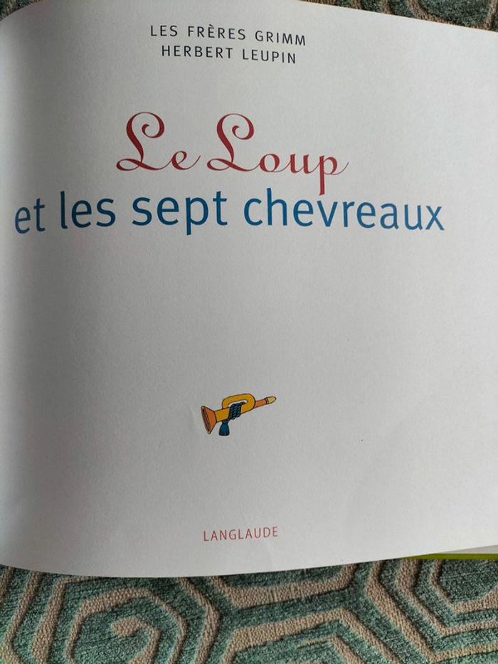 Collection cadet Roussel La belle au bois dormant et le loup et les 7 chevreaux - photo numéro 8