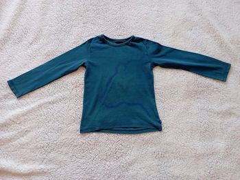 T-shirt manches longues bleu Okaidi 5 ans