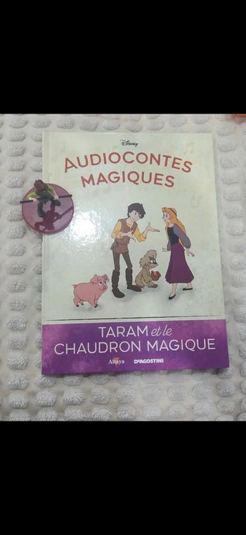 74ēme audioconte altaya deagostini livre&figurine disney audio compte comte magique magic