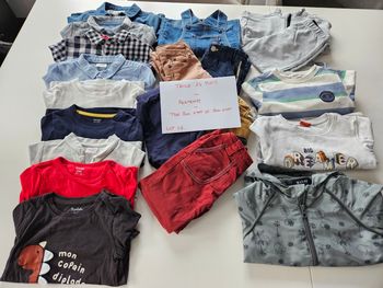 Lot de vetement garçon taille 24 mois