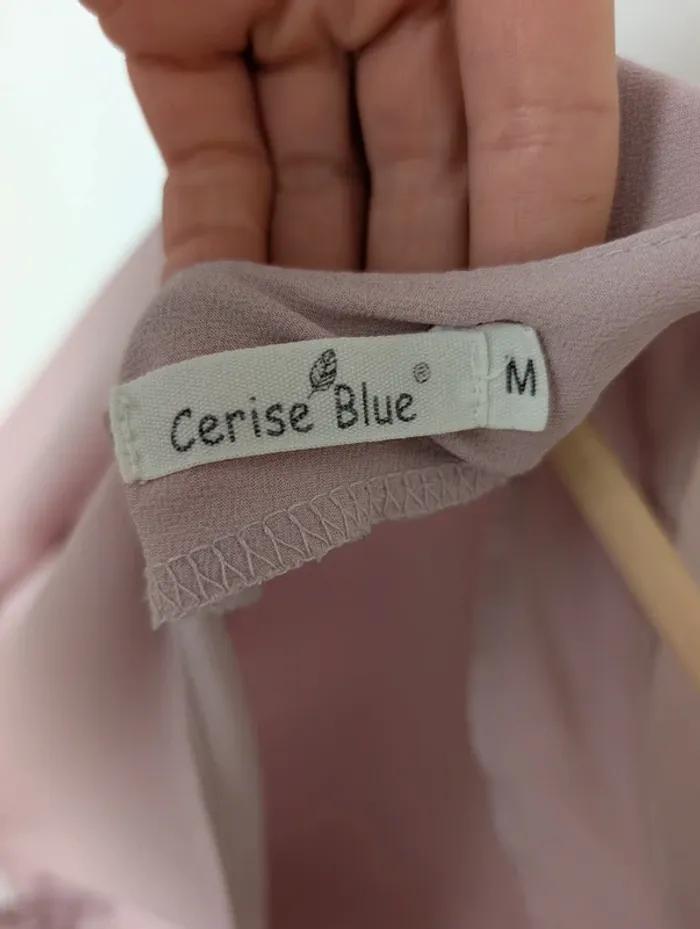 Blouse légère rose poudré - photo numéro 6