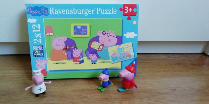 PUZZLE thème PEPPA PIG 🐽