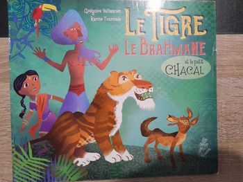 album lire c'est partir - le tigre Le Brahmane et le petit chacal