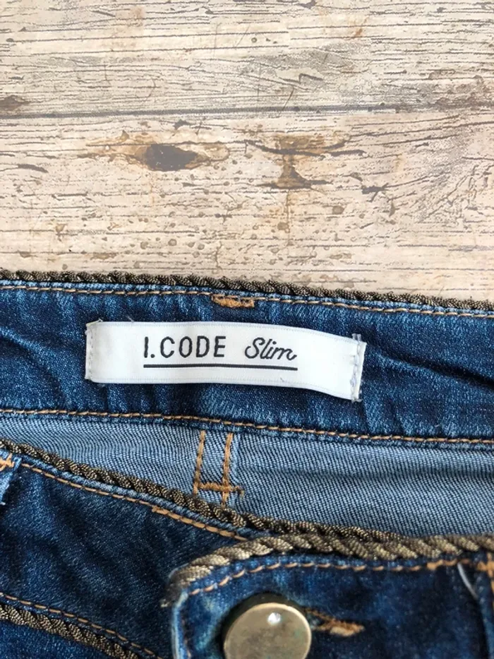 Jeans slim I code - photo numéro 3