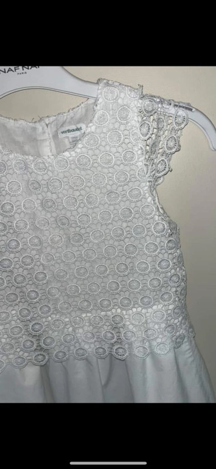 Robe vertbaudet cérémonie macramé ivoire 9 ans - photo numéro 6