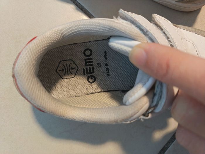 Baskets blanches imperméables Gémo T 29 - photo numéro 6