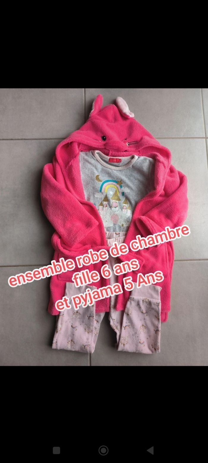 Ensemble fille 5/6 ans