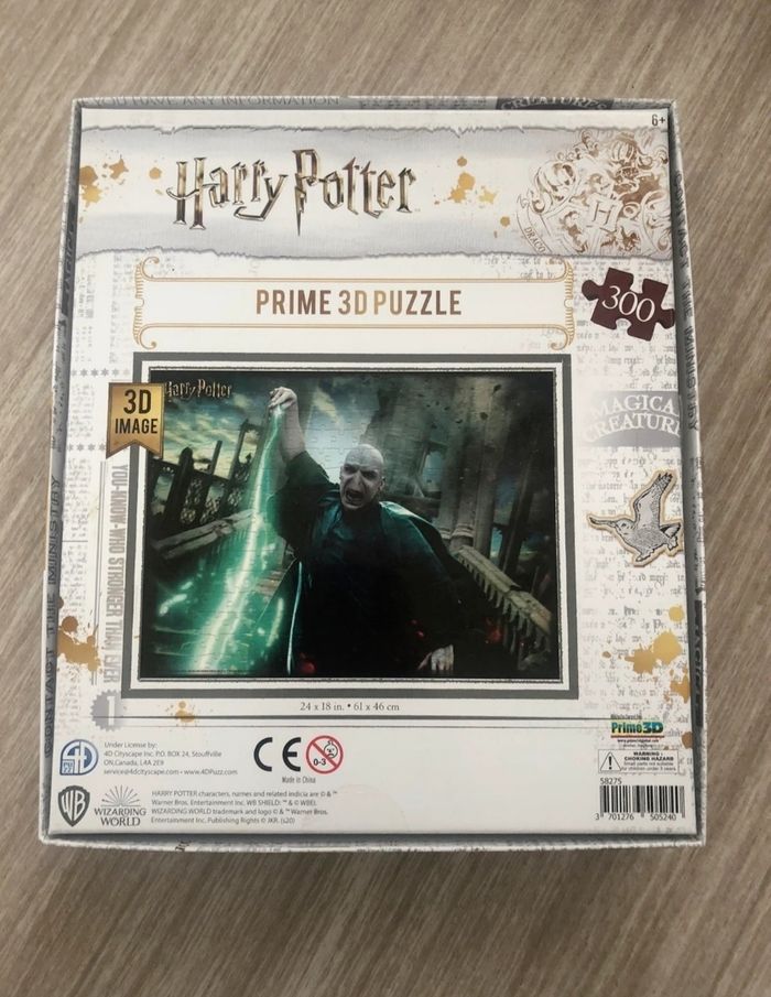 Puzzle 3D 300 pièces Harry Potter Voldemort - photo numéro 4