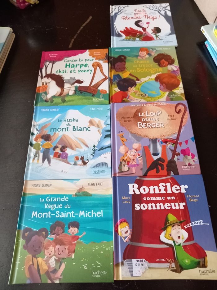 Lot de 7 livres