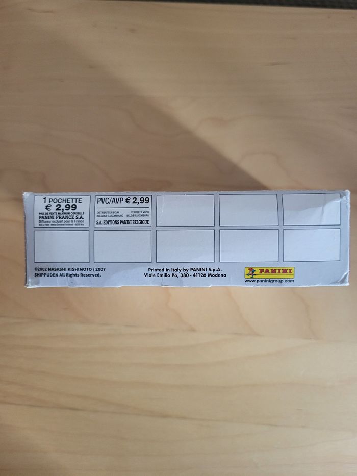 Boîte de boosters naruto - photo numéro 2