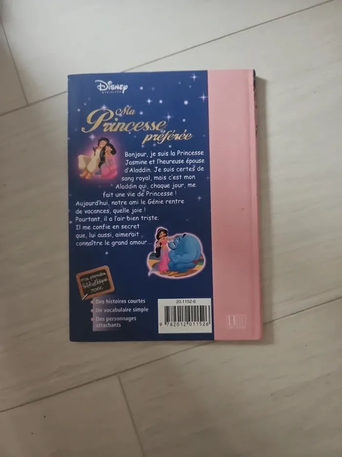 Livre Ma princesse préférée Jasmine - photo numéro 2