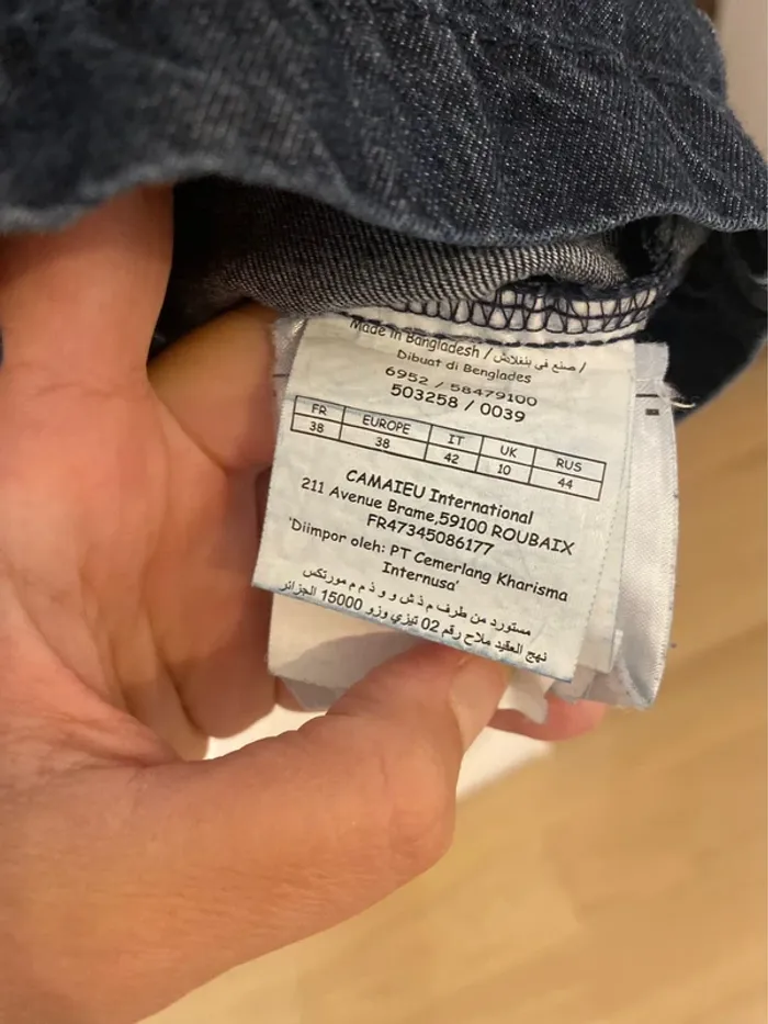 Robe en jeans camaïeu - photo numéro 7