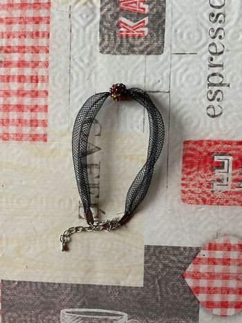 Bracelet avec perles à strass