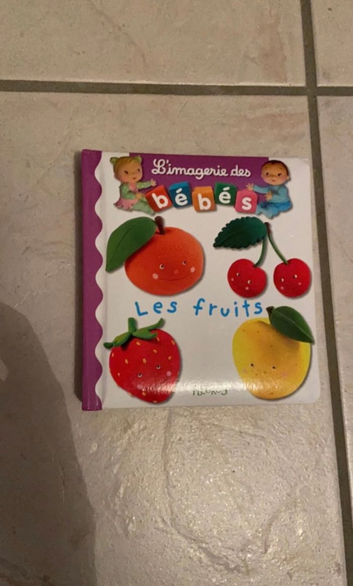 Livre imagier fruits