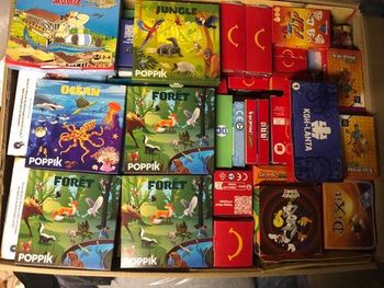 Lots mini jeux/puzzles/figurines…