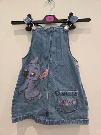Salopette jupe jean Stitch