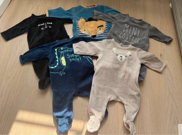 Lot de 14 vêtements bébé 3 mois - photo numéro 2
